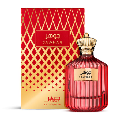SIFAR Jawhar Long Lasting Eau De Parfum For Men & Women | Luxury Oud Saffron Perfume | 100ml