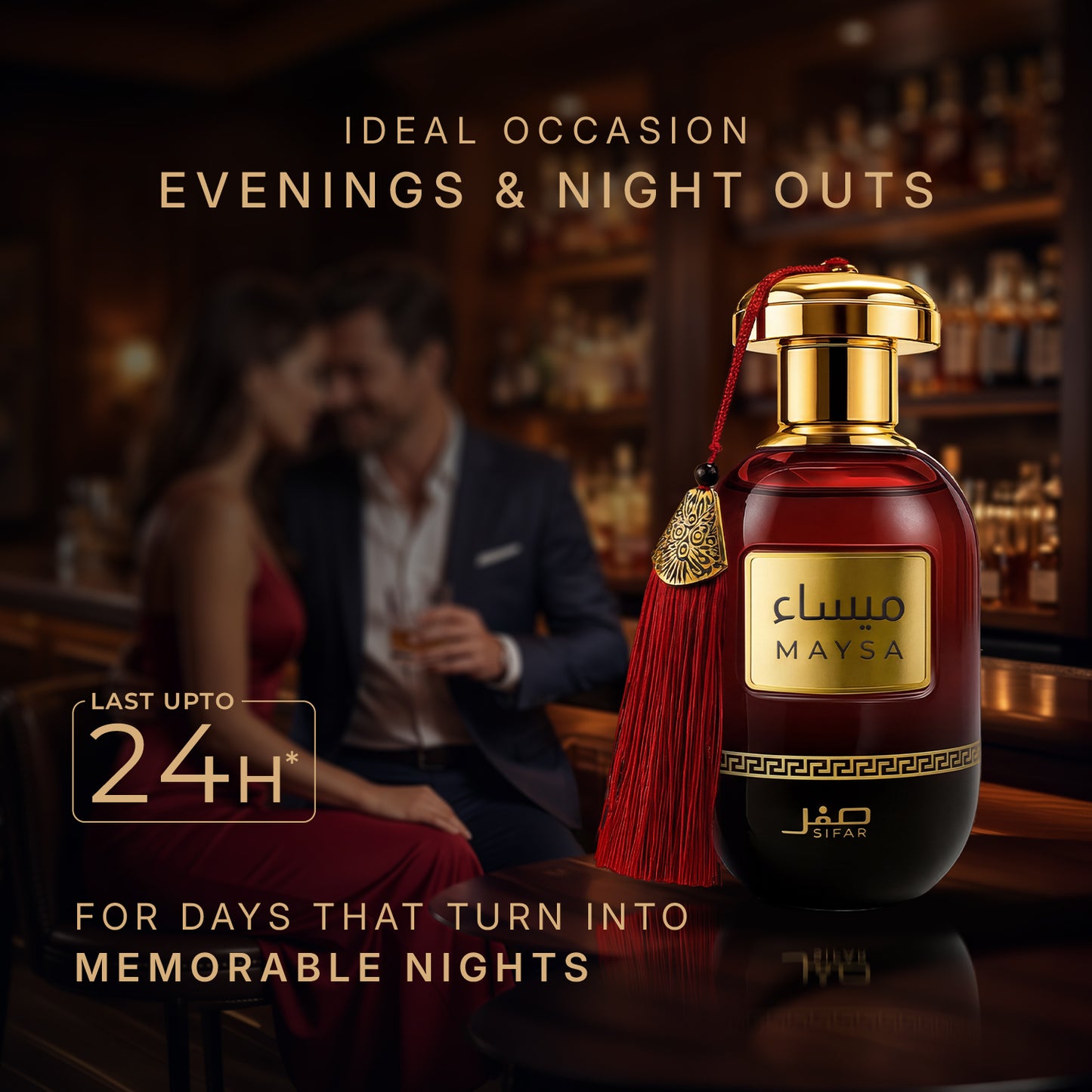 SIFAR Maysa Eau De Parfum For Men & Women | Luxury Fruity Woody Perfume | 100ml