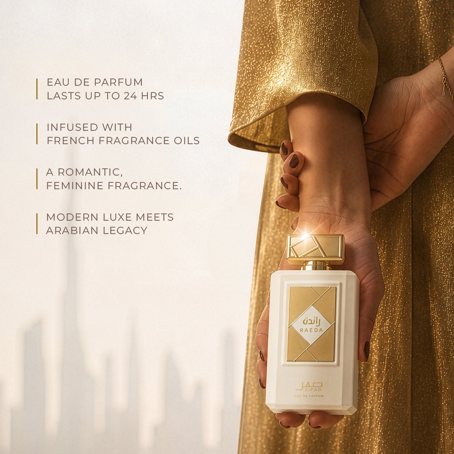 SIFAR Raeda Long Lasting Eau De Parfum For Women | Luxury Sweet Floral Perfume | 100ml