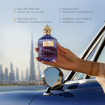 SIFAR Rinad Long Lasting Eau De Parfum For Women | Luxury Floral Saffron Perfume | 100ml