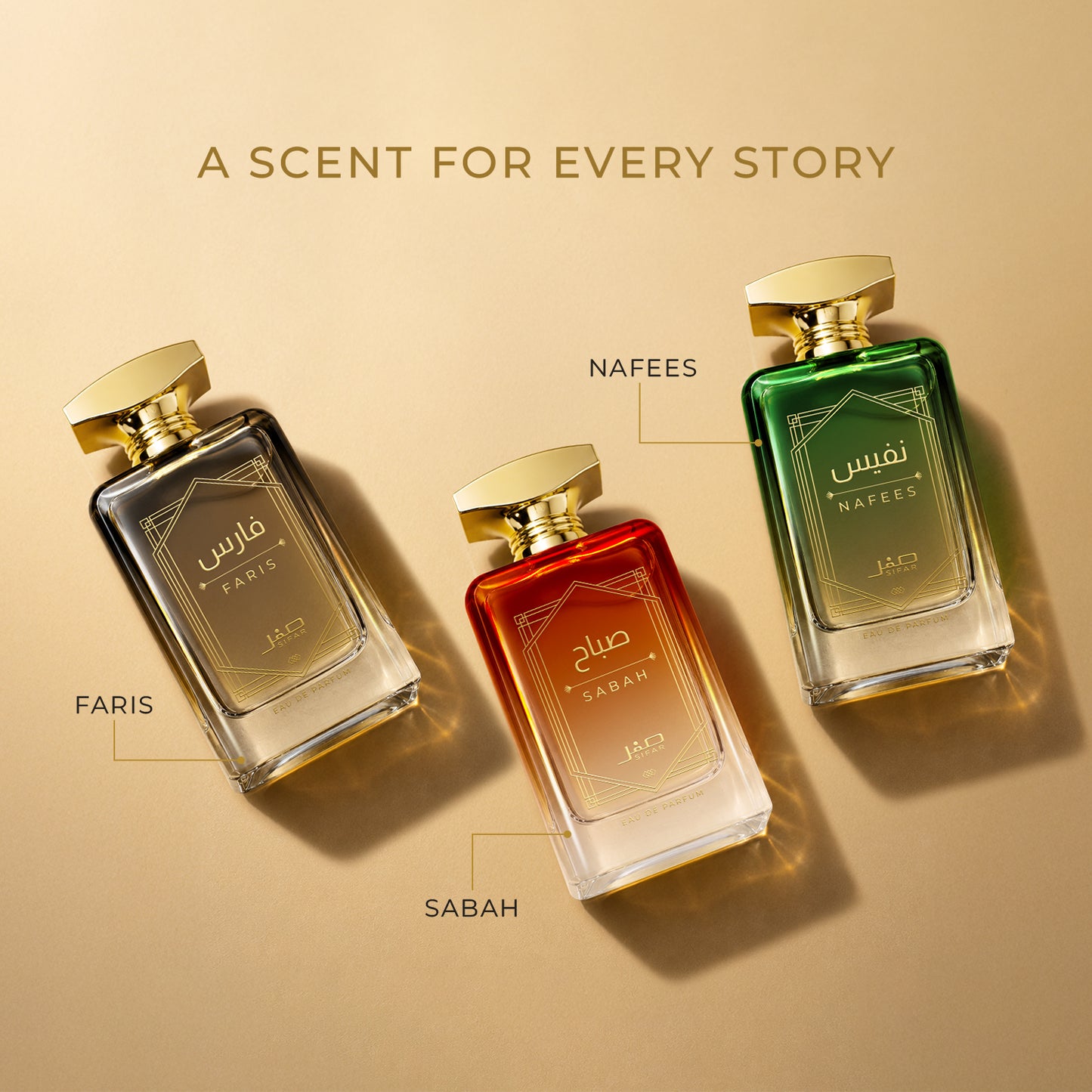 SIFAR Sabah Long Lasting Eau De Parfum For Men & Women | Luxury Rose Vanilla Perfume | 100ml