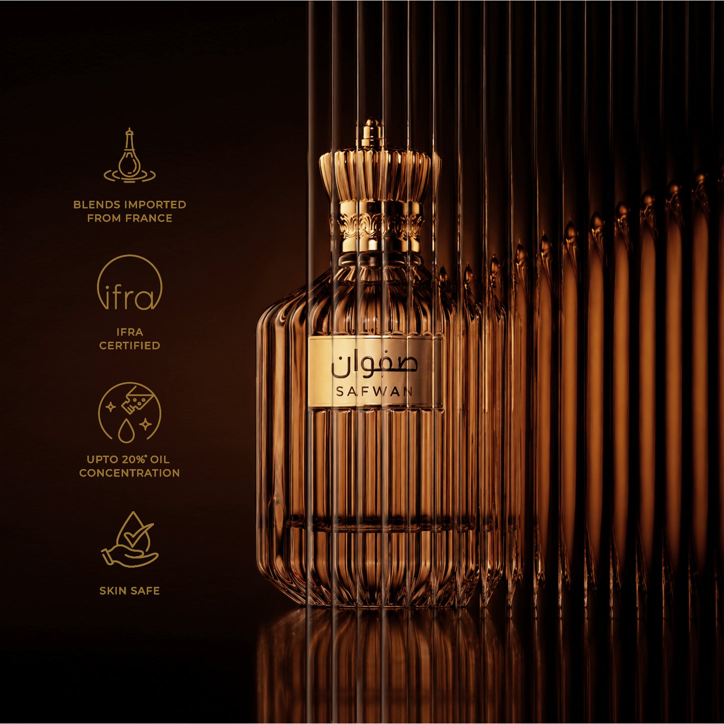 SIFAR Safwan Long Lasting Eau De Parfum For Men & Women | Luxury Oriental Oud Perfume | 100ml