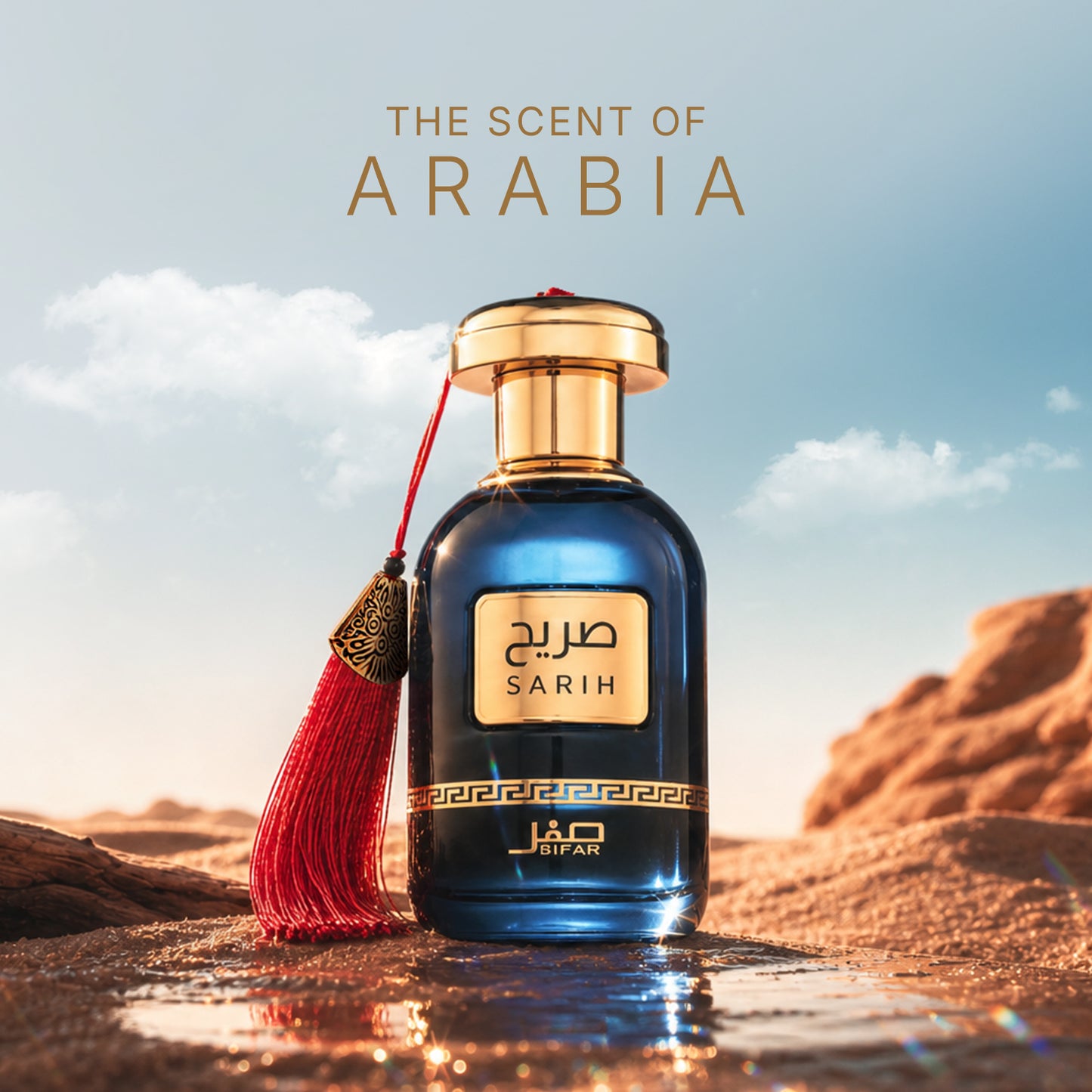 SIFAR Sarih Long Lasting Eau De Parfum For Men | Luxury Aquatic Woody Perfume |100ml