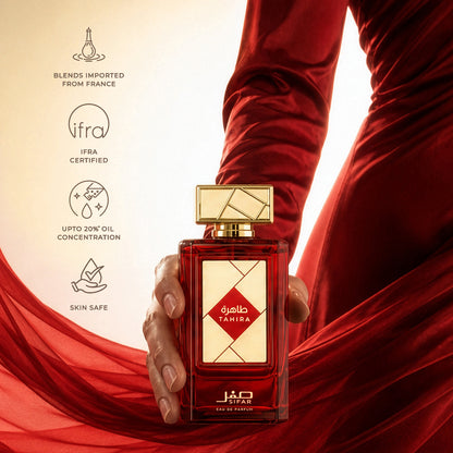 Sifar Tahira Long Lasting Luxury EDP 100 ml - Vanilla, Musk & Citrusy Perfume