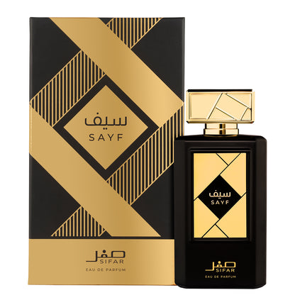 SIFAR Sayf Long Lasting Eau De Parfum For Men & Women | Luxury Oud Saffron Perfume | 100ml